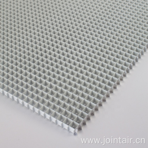 Aluminum Egg Crate Core Ceiling Lighting Panel Sheet